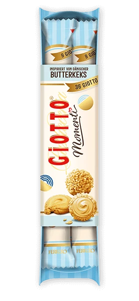 36 Giotto Momenti inspiriert von Dänischer Butterkeks Packung