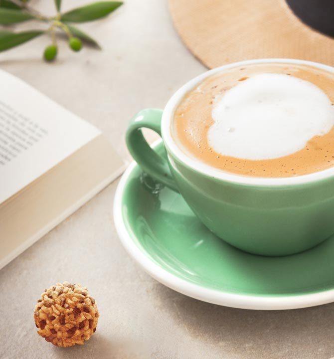 Kaffeetasse mit Giotto Momenti inspiriert von Neapolitaner