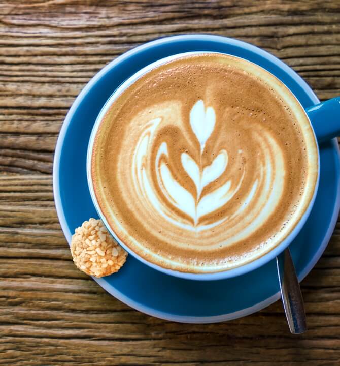 Kaffeetasse mit Giotto Momenti inspiriert von Vanillekipferl