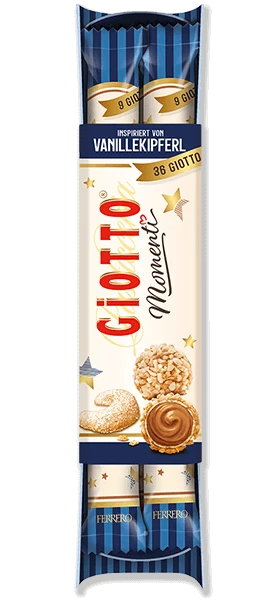 36 Giotto Momenti inspiriert von Vanillekipferl Packung